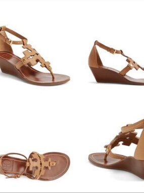 Tory Burch Phoebe Wedge Sandals Size 7M